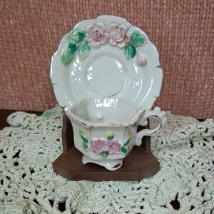 Vintage Mini Teacup and Saucer Set